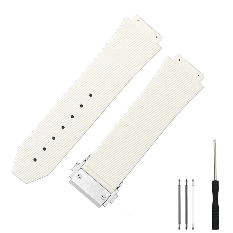 Rubber Watch Strap for Hublot Big Bang Fusion 19 Rubber Watch Strap for Hublot Big Bang Fusion - Image 19