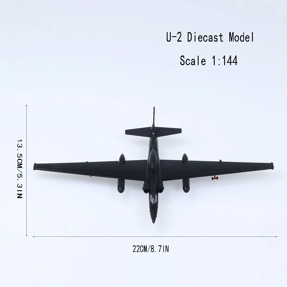 U-2 Die-cast Aircraft Metal Model 1/144 Scale 2 U-2 Die-cast Aircraft Metal Model 1/144 Scale - Image 2