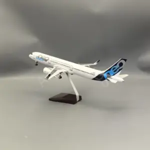 Airbus A321 neo Model 44cm Voice-Controlled Aircraft 7 S63cf2c99b99c46b6932fa3c08e926b4bs