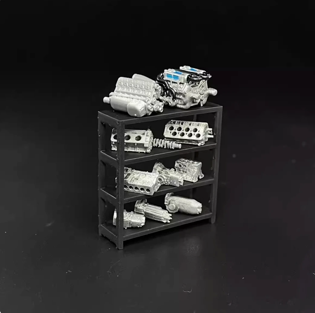 1/64 Scale Miniature Garage Scene Model 10 1/64 Scale Miniature Garage Scene Model - Image 10