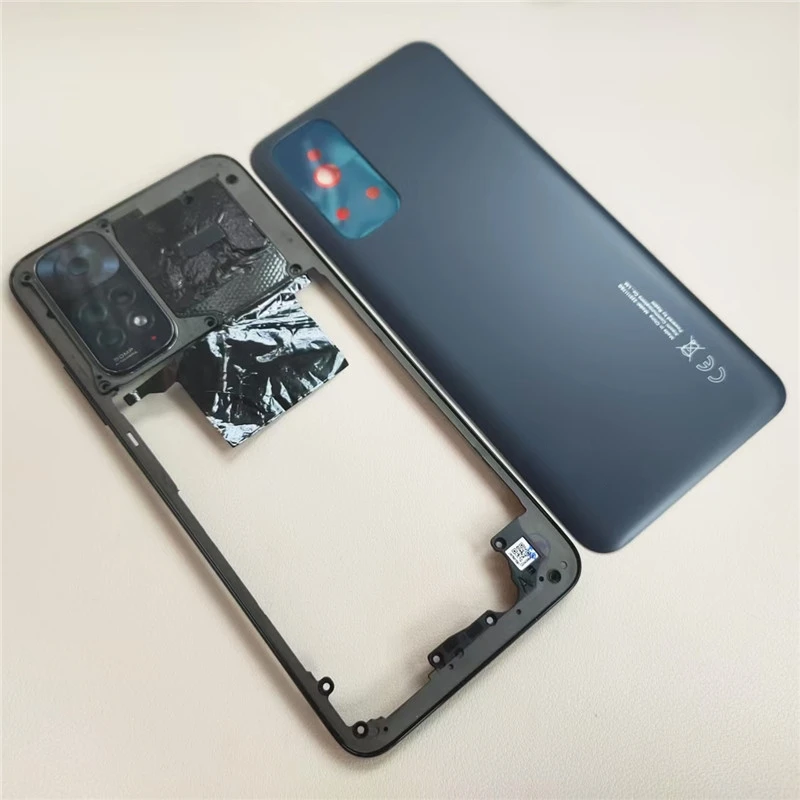 Xiaomi Redmi Note 11S/11 4G Blue Back Cover 3 Xiaomi Redmi Note 11S/11 4G Blue Back Cover - Image 3