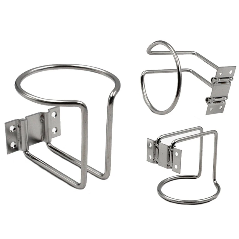 4Pcs Stainless Steel Car Cup Holder Set 5 4Pcs Stainless Steel Car Cup Holder Set - Image 5