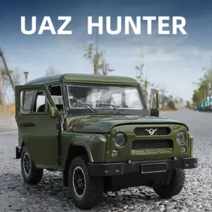 1/18 Scale UAZ Hunter Alloy Car Model 10 S652936f8932f439fbd065b847729d226P