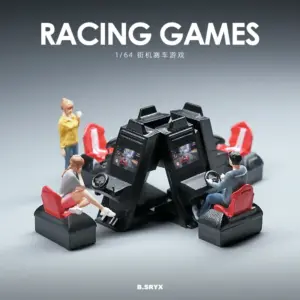 Racing Arcade Game Diorama 1/64 Scale Model 11 S656d3acd7fdb4bce9c8b66ad64643131Q