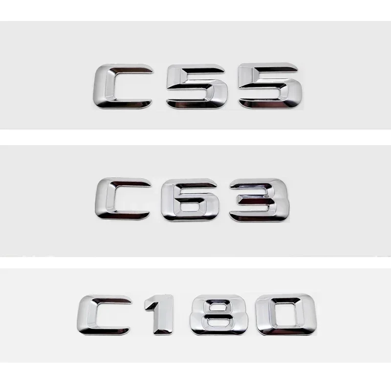 3D Car Tail Letter Stickers for Mercedes Benz 4 3D Car Tail Letter Stickers for Mercedes Benz - Image 4