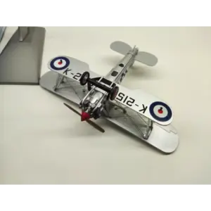Diecast 1/72 Scale Bristol Bulldog Biplane 7 S659ca8f714c4426592dcd73b67f74605l