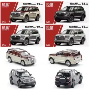 1:64 Scale Diecast Tank 500 SUV Models Set