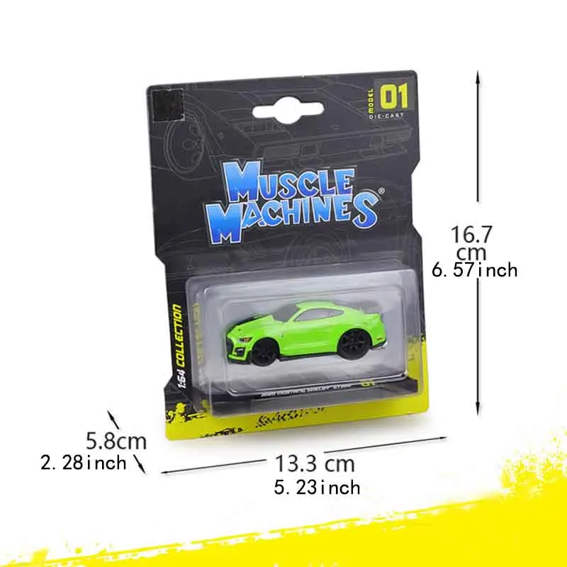 1/64 Scale Diecast Muscle Car Model Q24 6 1/64 Scale Diecast Muscle Car Model Q24 - Image 6