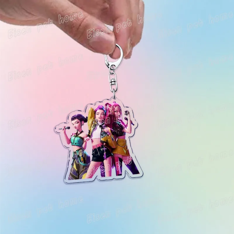 Kpop Demon Hunters Huntrix Keychain Acrylic 15 Kpop Demon Hunters Huntrix Keychain Acrylic - Image 15