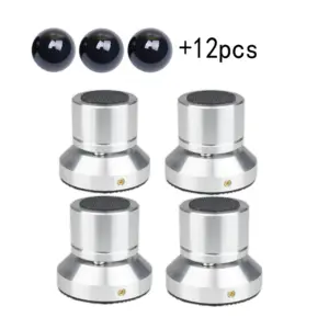 Speaker Base Shock Absorber Feet Set of Four 22 S66d6b6ed2b0143019bb6511f2c9d99782