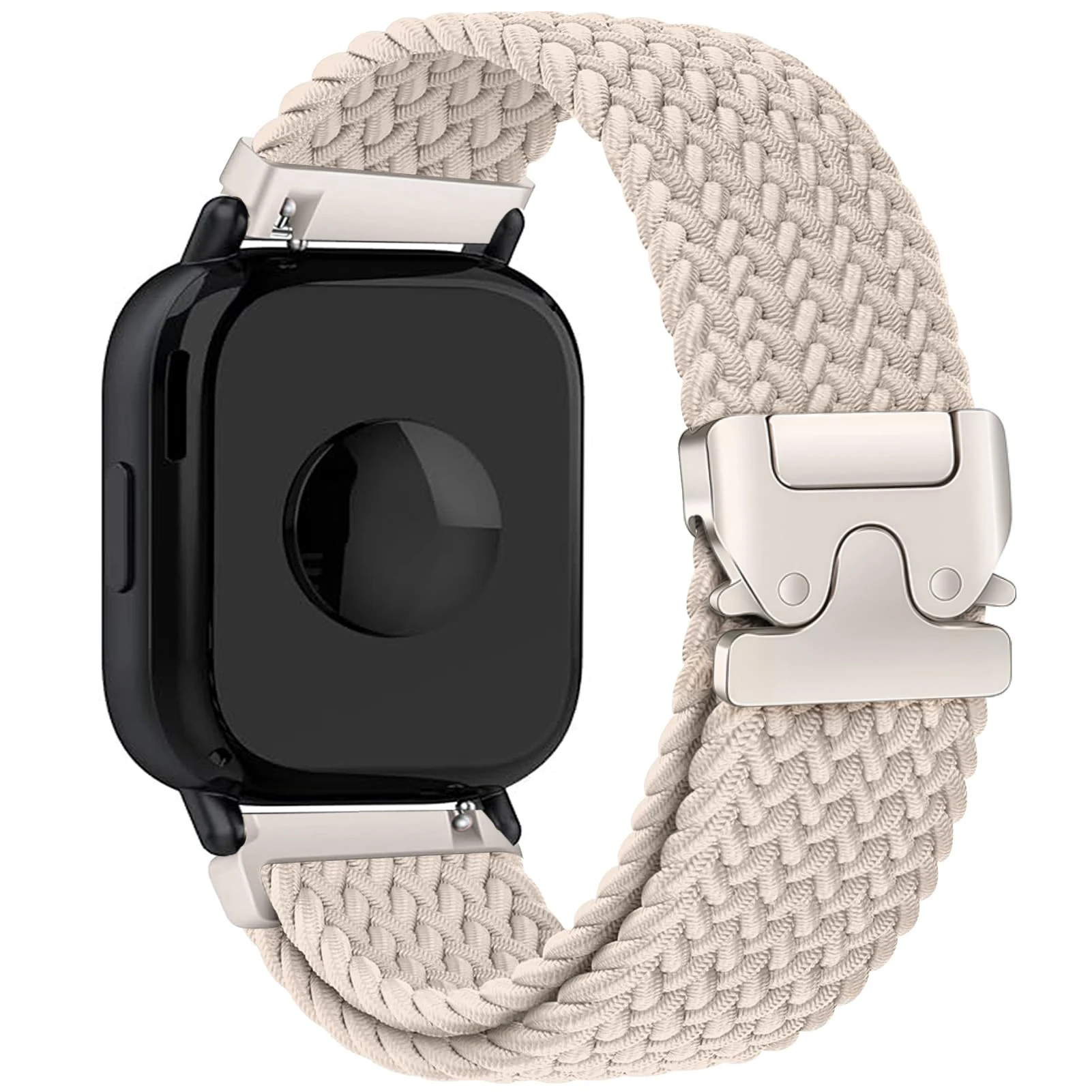 Black Braided Fabric Strap for Xiaomi Smartwatches 14 Black Braided Fabric Strap for Xiaomi Smartwatches - Image 14