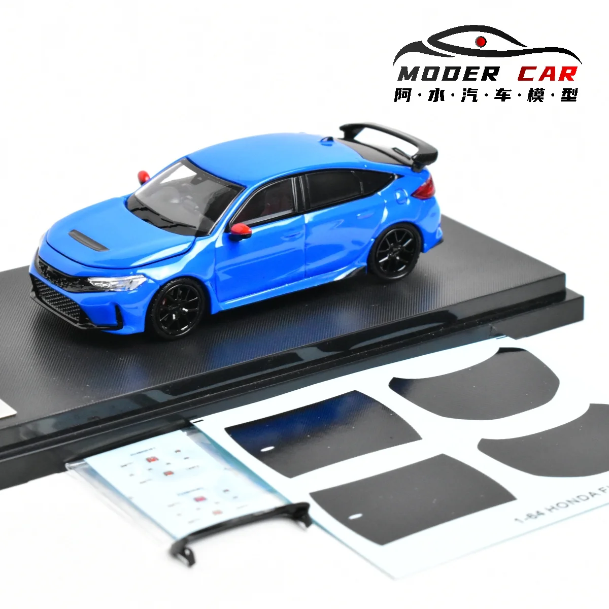 Motorhelix 1:64 Civic Type-R FL5 Model Car 10 Motorhelix 1:64 Civic Type-R FL5 Model Car - Image 10