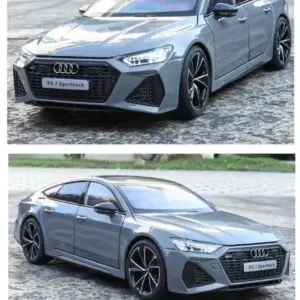 1:18 Scale Audi RS7 Diecast Model in Black 11 S68a24f485576455299784c86b9d93582B