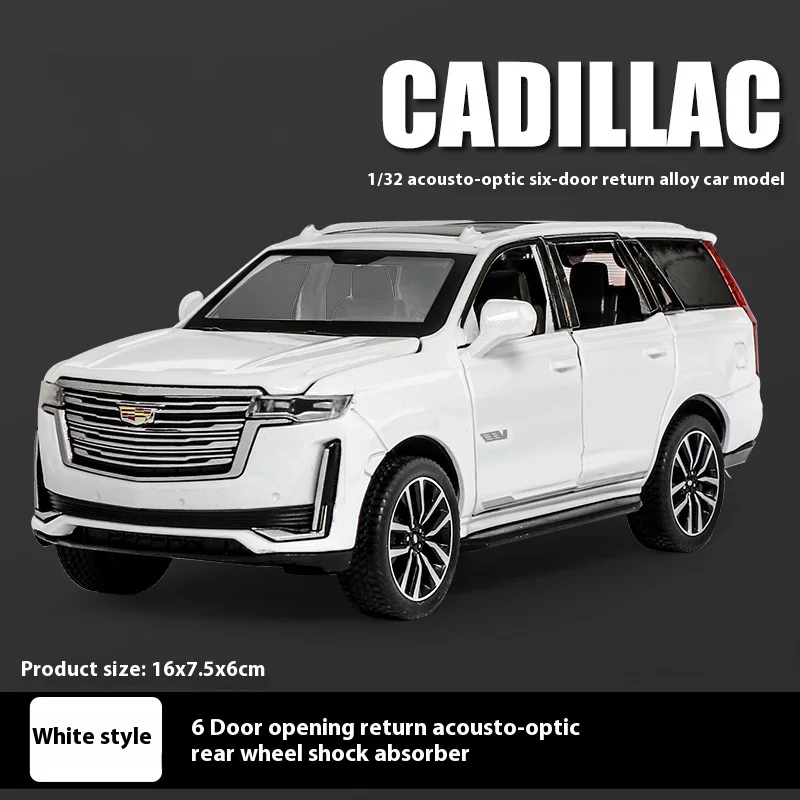 Diecast Cadillac Escalade 1:32 Scale Model 8 Diecast Cadillac Escalade 1:32 Scale Model - Image 8