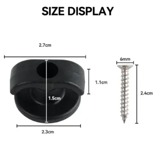 Universal Cargo Net Hook Kit - 2 or 4 Hooks 9 S68ffb2cd829c4fcab2a9fc2e80ce29f1l