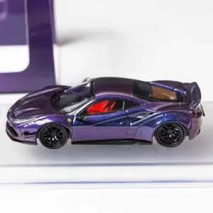 1/64 Scale Diecast Ferrari 488 LBWK Model Car 8 S695f793580d34fa6ba79304824315c5cx