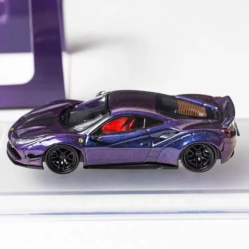 1/64 Scale Diecast Ferrari 488 LBWK Model Car 3 1/64 Scale Diecast Ferrari 488 LBWK Model Car - Image 3