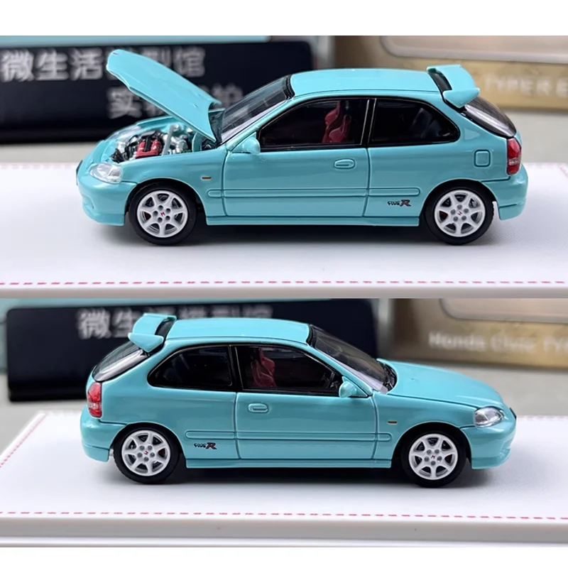 Honda Civic Type-R EK9 1/64 Diecast Model 2 Honda Civic Type-R EK9 1/64 Diecast Model - Image 2