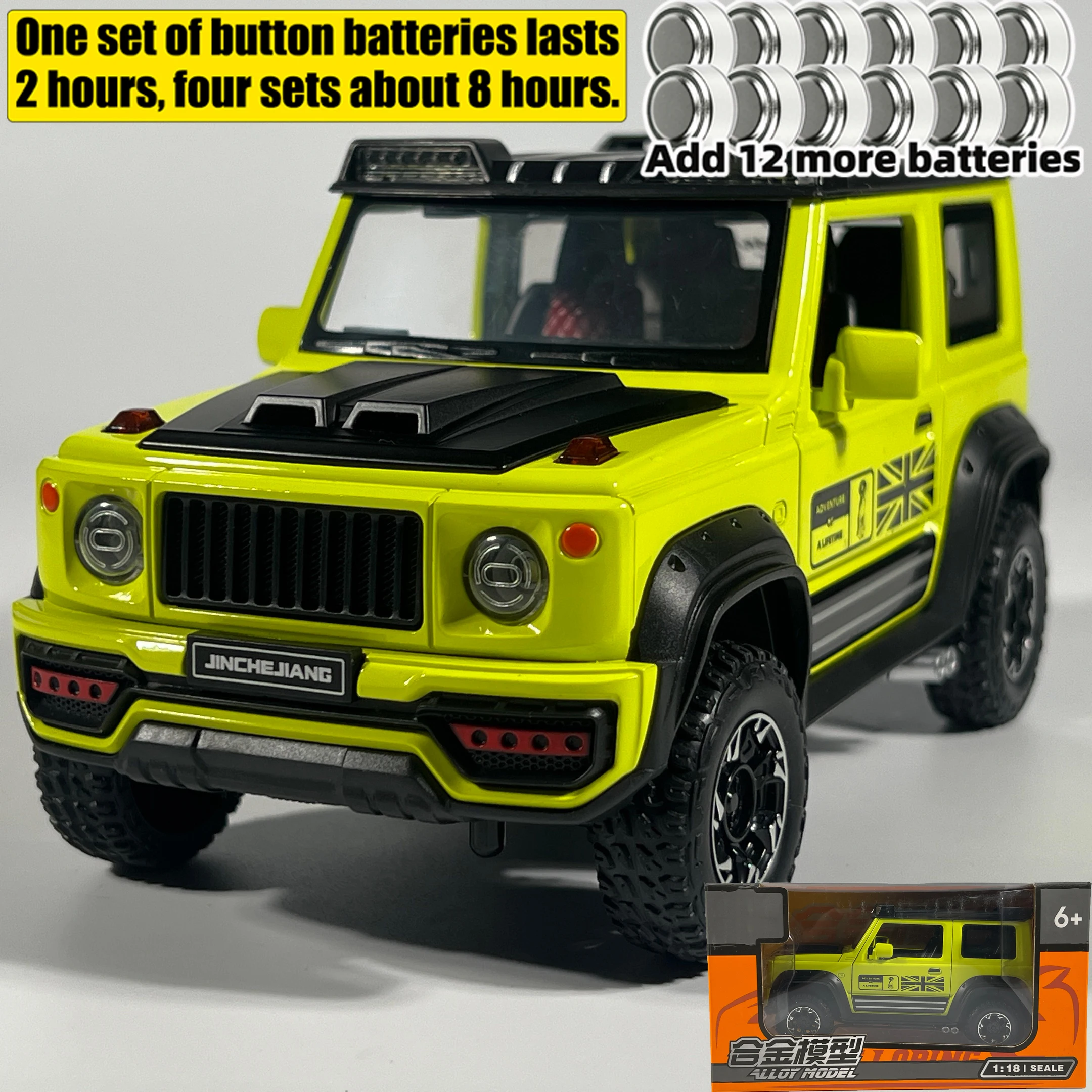 1:18 Suzuki Jimny Alloy Diecast Model Car 16 1:18 Suzuki Jimny Alloy Diecast Model Car - Image 16