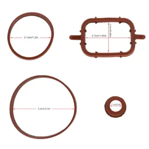 BMW Manifold Gasket Seal Kit 20 Pieces 8 S6a47bc4a8af84249b9ddd86399b2372fV