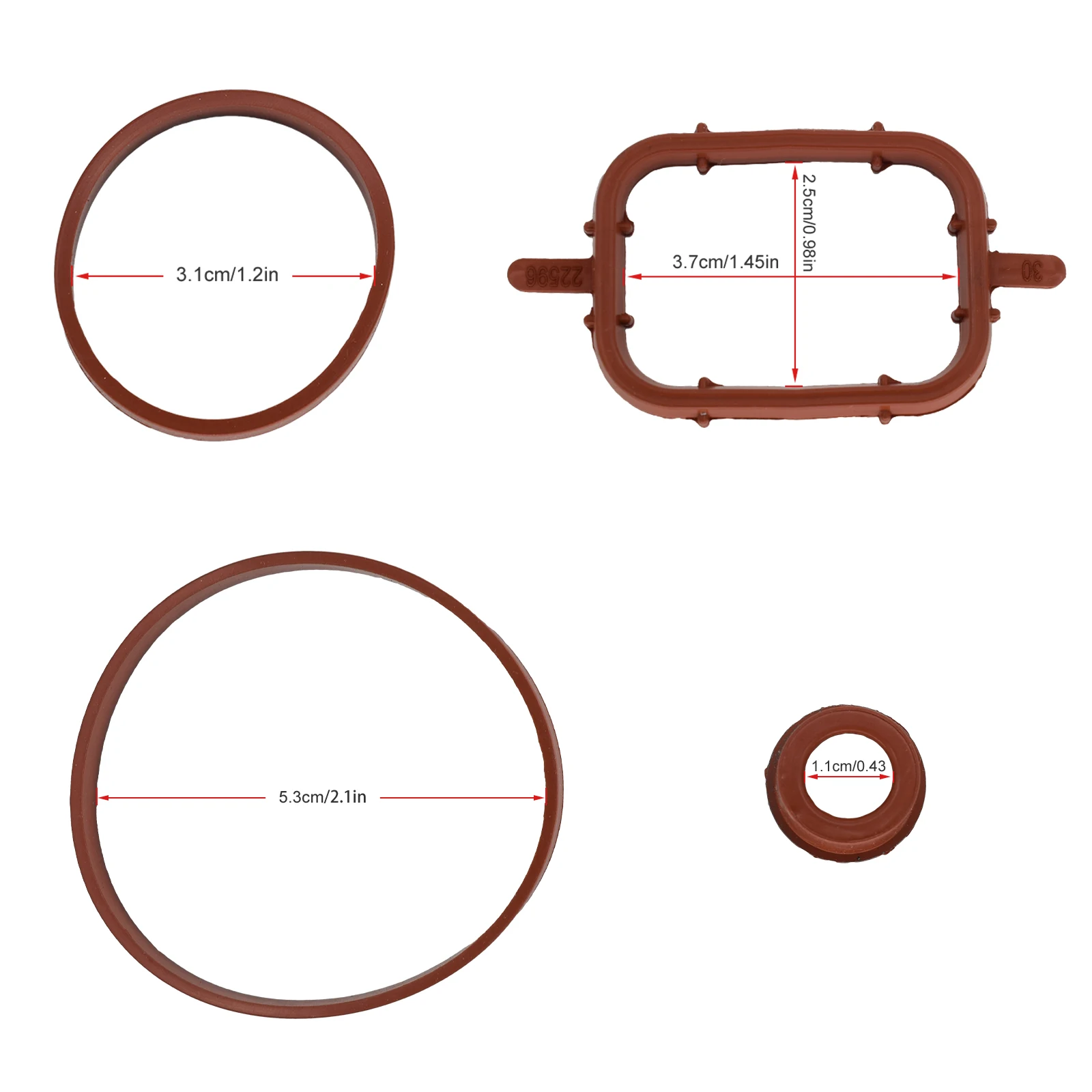 BMW Manifold Gasket Seal Kit 20 Pieces 3 BMW Manifold Gasket Seal Kit 20 Pieces - Image 3