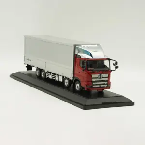 1:43 Scale Hino Supergreat Container Truck Model 8 S6a639483f7004dddae0f83aaa85a6981u