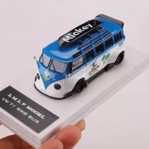 Volkswagen VW T1 RWB Bus Diecast Model 1/64 7 S6a68d818e8ff4908b125169ffa701d53E