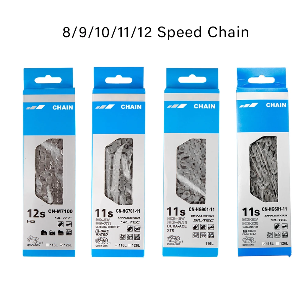 Shimano Bicycle Chain for 9, 10, 11-Speed Systems 3 Shimano Bicycle Chain for 9, 10, 11-Speed Systems - Image 3