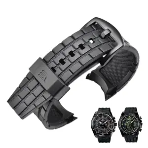 Edifice EF-550/EF-523 Rubber Watch Strap 11 S6b2bcbd937e54ee7bb627261f6722e9cJ
