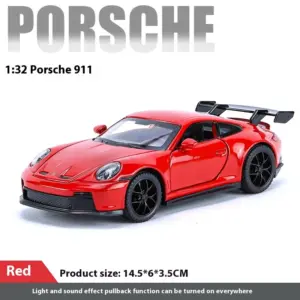 Porsche 911 GT3 RS 1:32 Diecast Model Car 18 S6bb51493a4504747988209384d45437fk