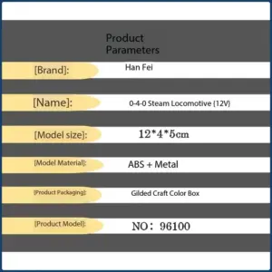 HO Scale HF 1:87 96100 Tank Locomotive 8 S6d1c8e585dd748f0ba3303b7cd61e66ch