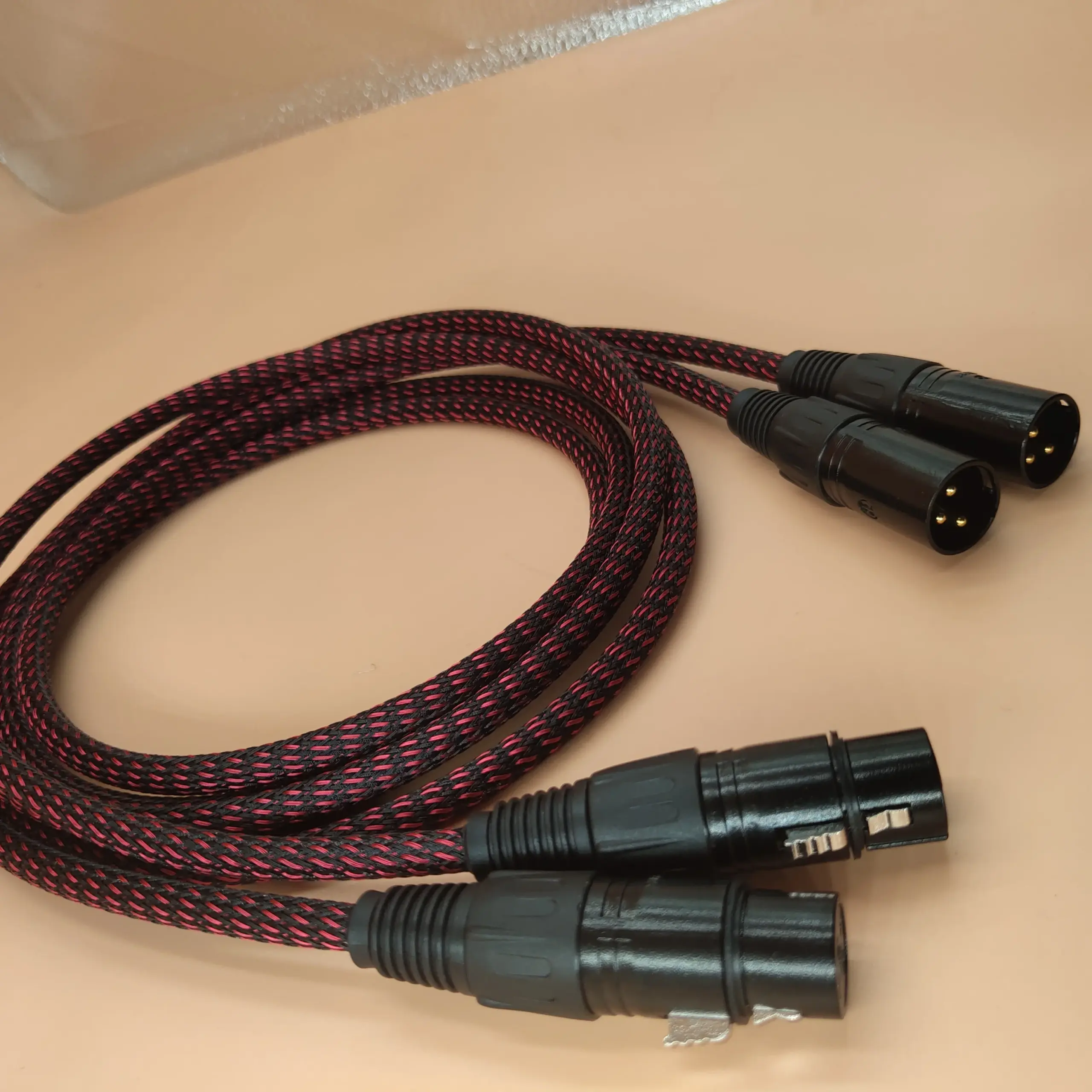 NEUTRIK XLR Audio Cable 3-Pin Male-Female 6N OFC 3 NEUTRIK XLR Audio Cable 3-Pin Male-Female 6N OFC - Image 3