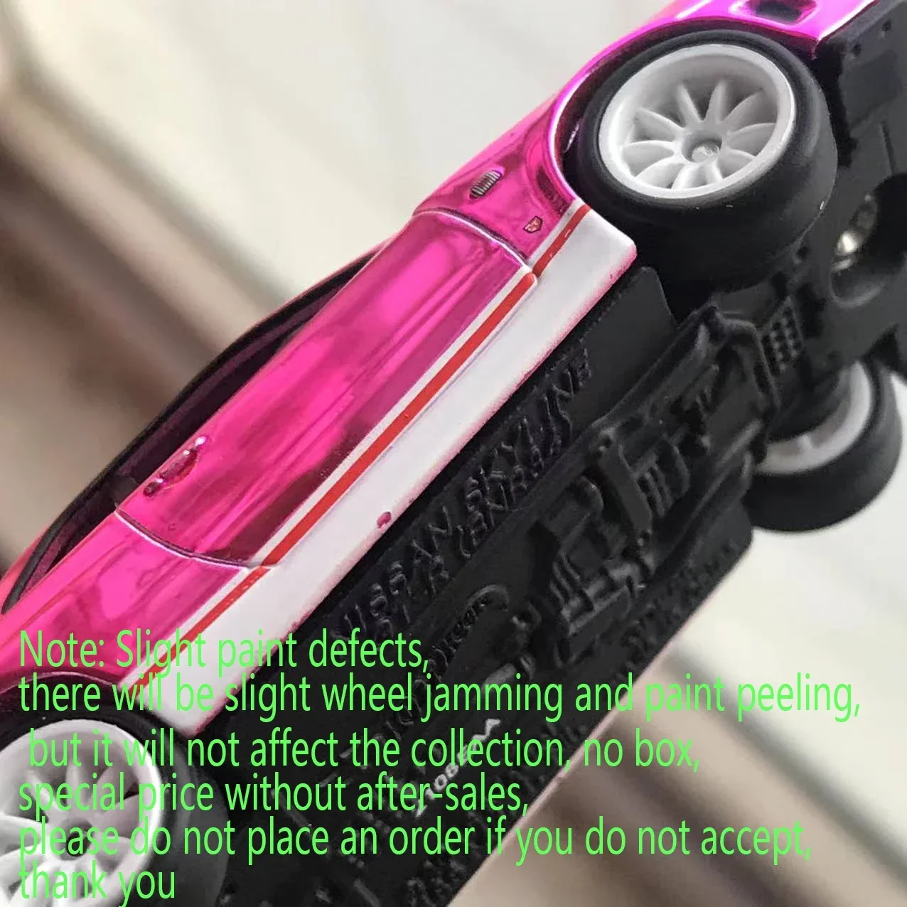 1:64 Nissan Skyline GT-R R34 Diecast Model 6 1:64 Nissan Skyline GT-R R34 Diecast Model - Image 6