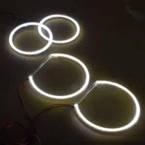 BMW E90 E91 LED Halo Rings Pair 10 S6d9b614e9c2448bba3c0486c7612bf27r