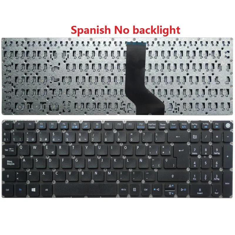 Acer E5 Series Black Keyboard Replacement 6 Acer E5 Series Black Keyboard Replacement - Image 6
