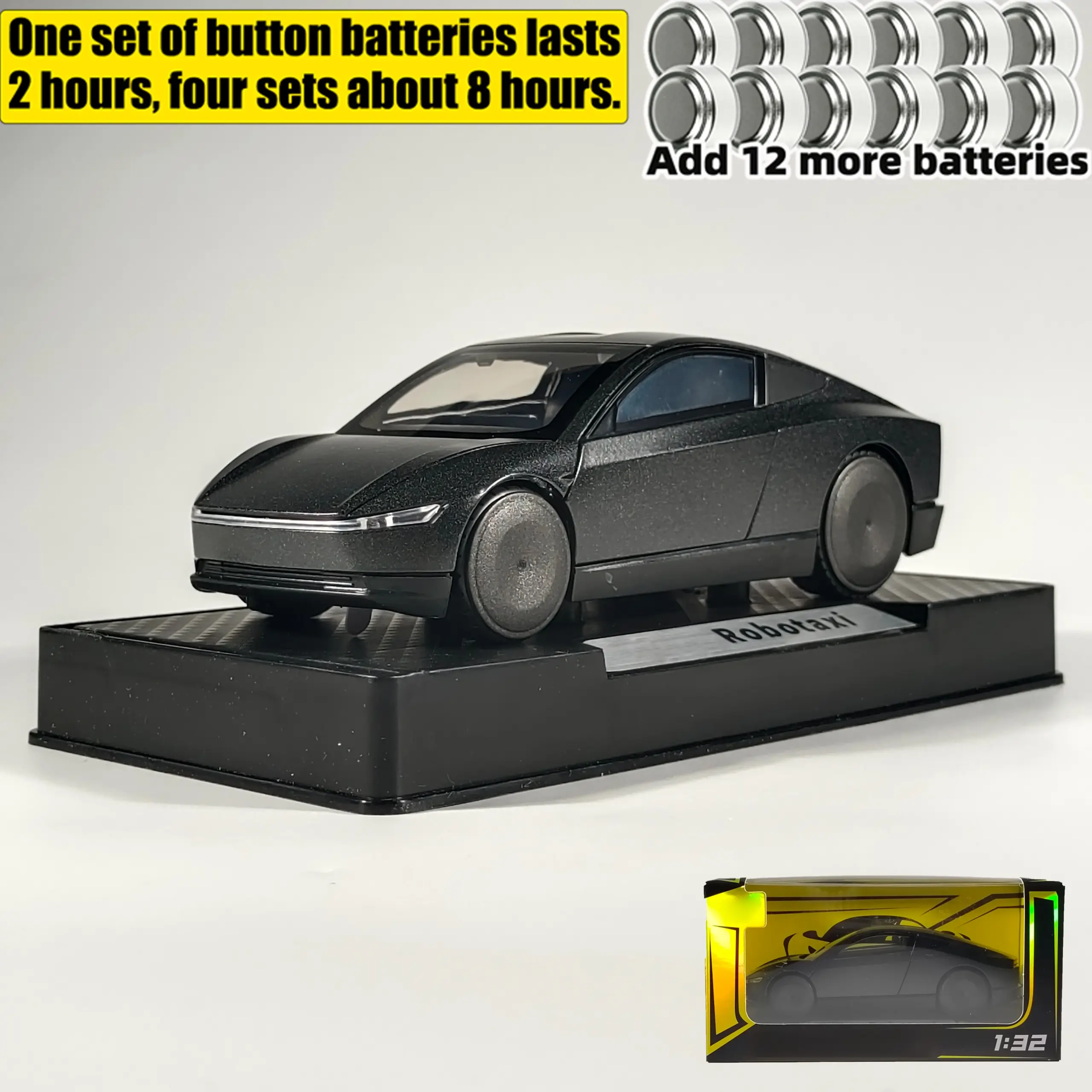 1:32 Scale Cybercab Robotaxi Diecast Model 10 1:32 Scale Cybercab Robotaxi Diecast Model - Image 10