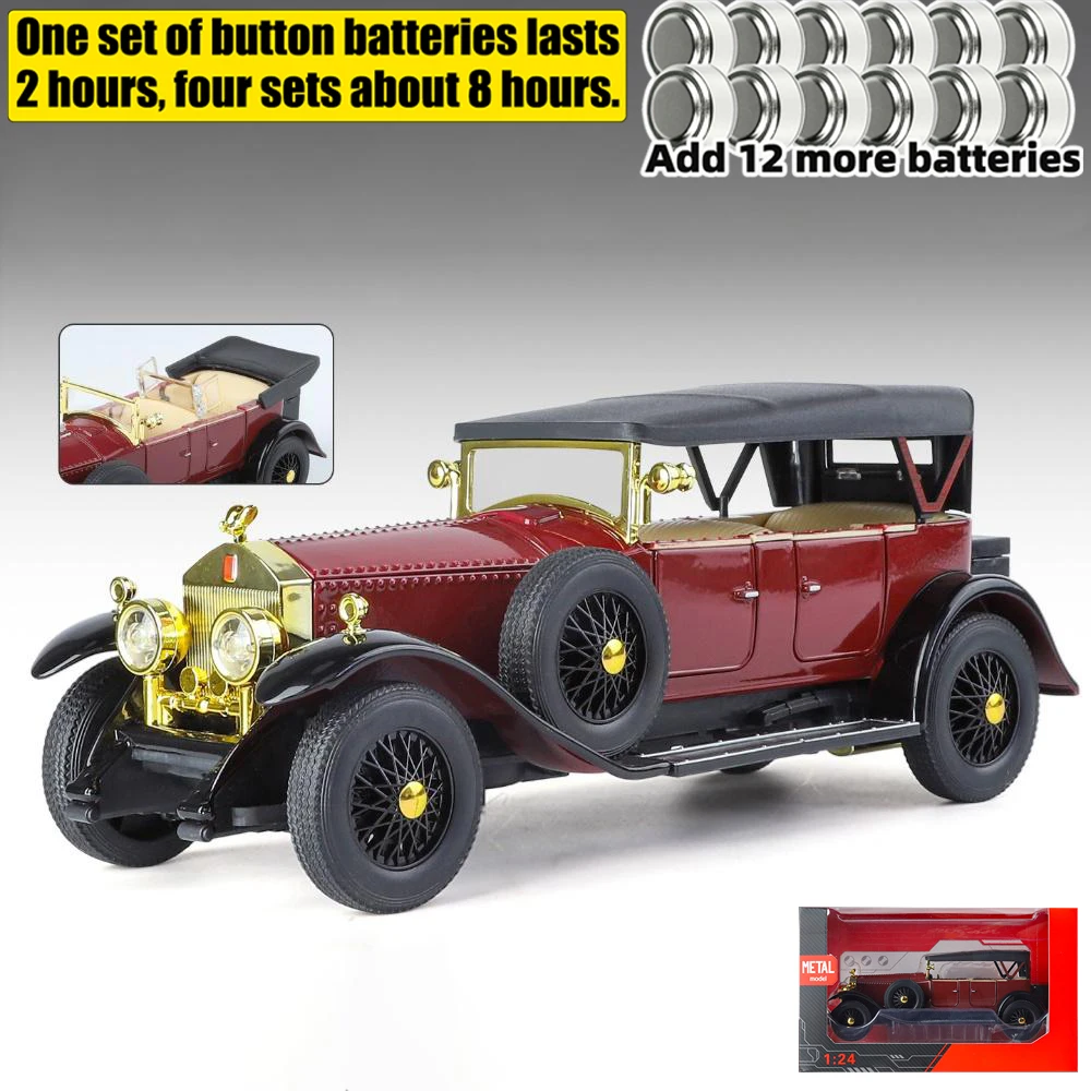 1925 Rolls Royce Phantom I Diecast Model 1:24 7 1925 Rolls Royce Phantom I Diecast Model 1:24 - Image 7
