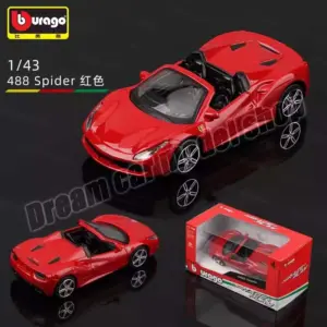 Bburago 1:43 Ferrari Die-Cast Car Collection 40 S6dfa3f6c91be4dd5ad6dbc325af0b25aN 1
