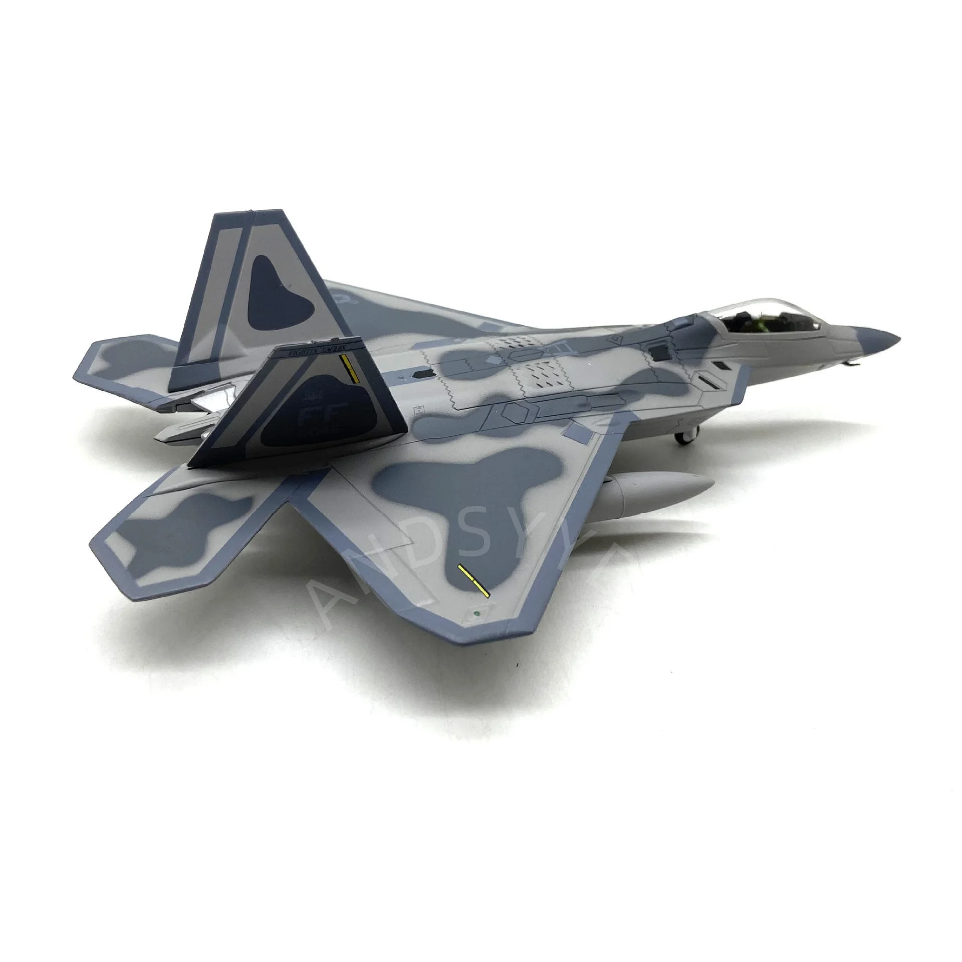 F22 Raptor Fighter Diecast Model 1/100 Scale 4 F22 Raptor Fighter Diecast Model 1/100 Scale - Image 4