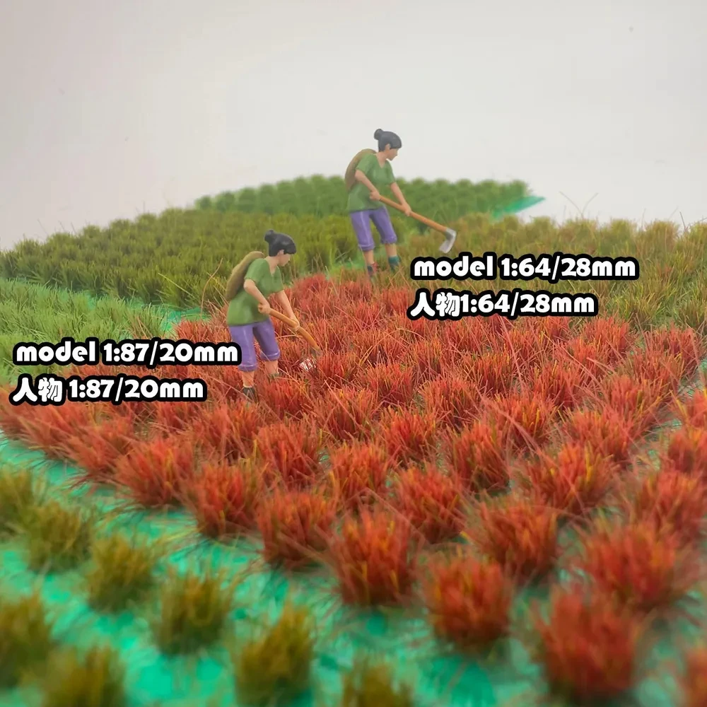 Set of 70 Miniature Static Grass Tufts 2 Set of 70 Miniature Static Grass Tufts - Image 2