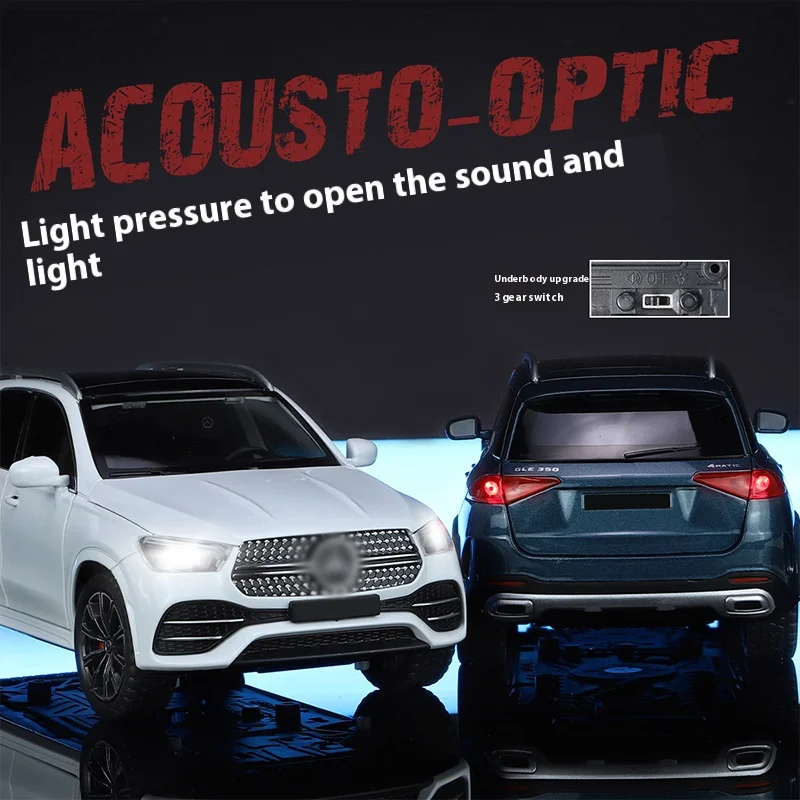 Luxury SUV Model Car 1:24 Scale Black 2 Luxury SUV Model Car 1:24 Scale Black - Image 2