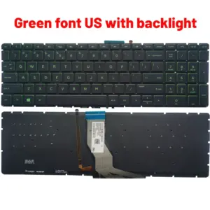 HP Laptop Replacement Keyboard - Black/Silver 30 S6f07beeb2c2744bd94d8a4aff18dfd10v 2