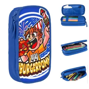 LukasBS Burgerpommes Vibrant Pencil Case