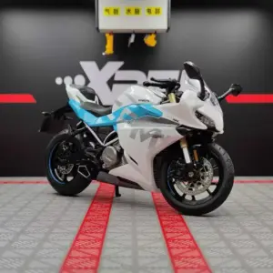 1:12 Scale Die-Cast Motorcycle Model with Sound
