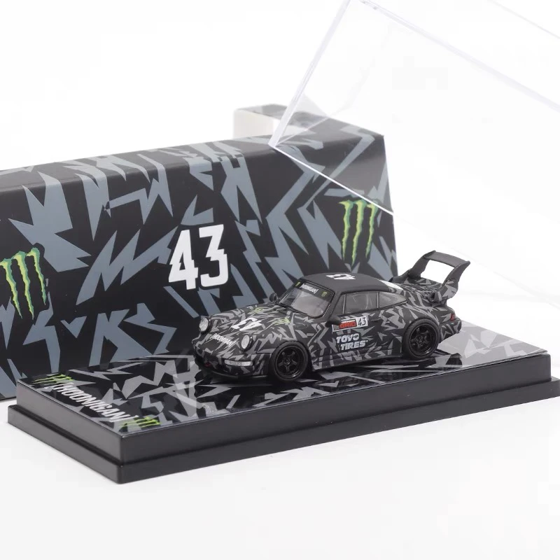 Flame 1:64 Diecast Porsche Model Car Set 3 Flame 1:64 Diecast Porsche Model Car Set - Image 3