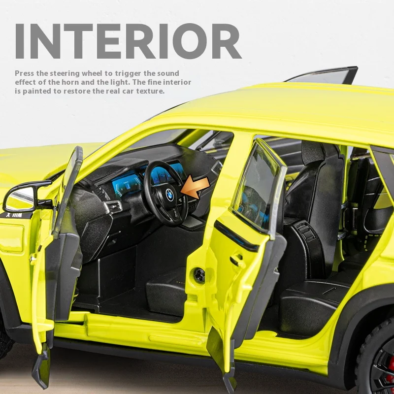 1:24 Scale XM Alloy SUV Model Car 3 1:24 Scale XM Alloy SUV Model Car - Image 3