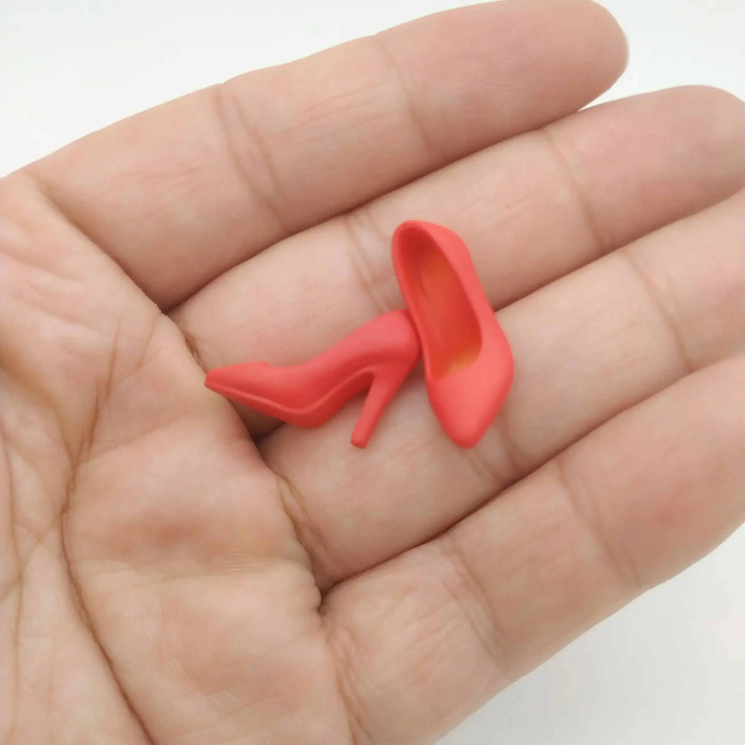 1/12 Scale Black High Heels for Action Figures 5 1/12 Scale Black High Heels for Action Figures - Image 5