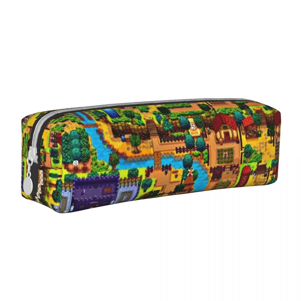 Stardew Valley Map Leather Pencil Case 1 Stardew Valley Map Leather Pencil Case