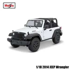 Maisto 1:18 2014 JEEP Wrangler Diecast Model 19 S7057f8651d37433d9d89097cf5aac8e6H