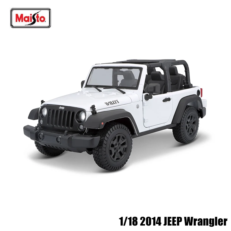 Maisto 1:18 2014 JEEP Wrangler Diecast Model 10 Maisto 1:18 2014 JEEP Wrangler Diecast Model - Image 10